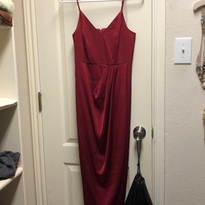 Red Dress from Express